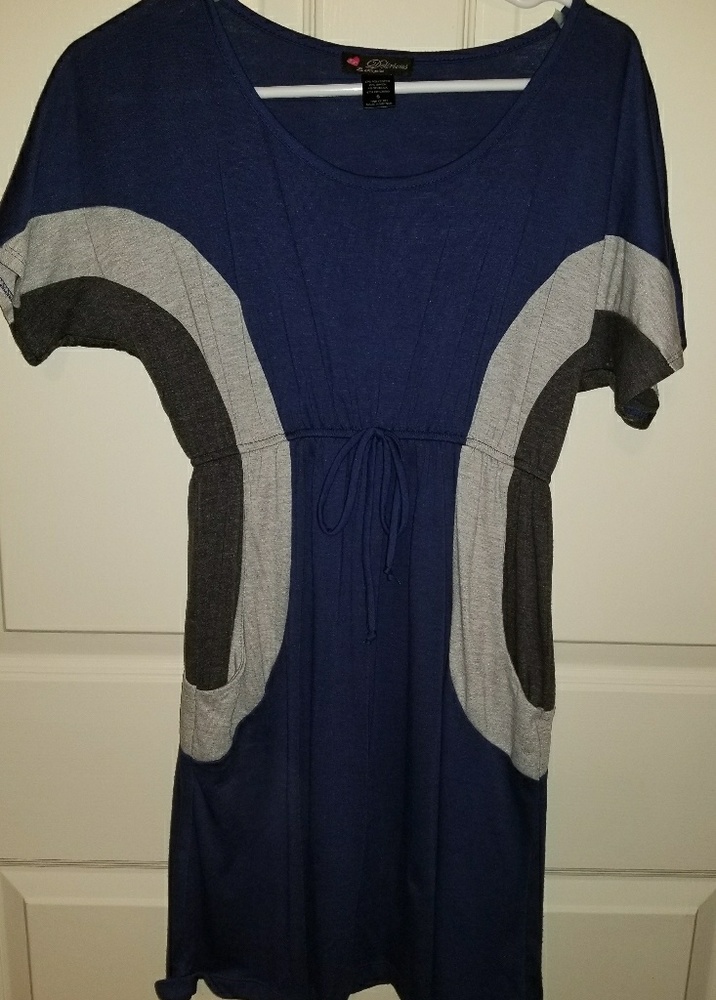 Small Navy and Gray dress by Delicious Los Angeles